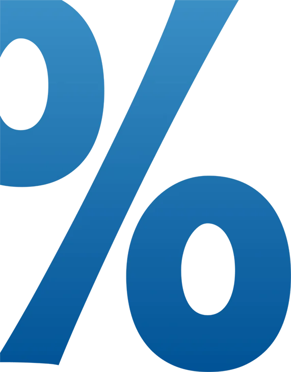 image of percentage sign