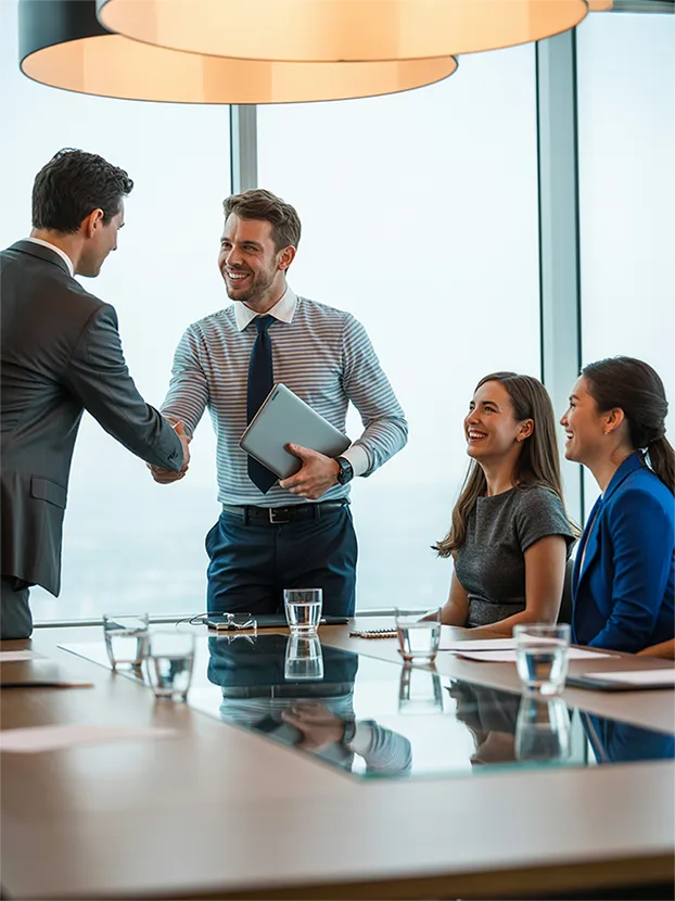 image of business meeting