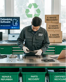 image of device recycling