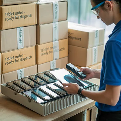 image of tablets in bulk